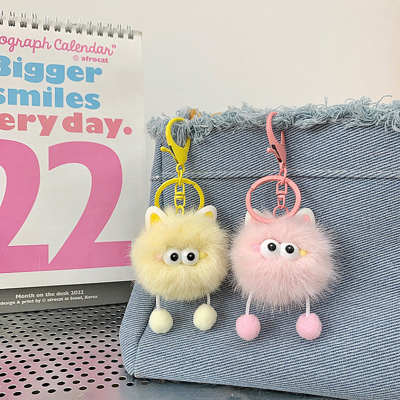 Cute Fluffy Character Keychain Kalsten