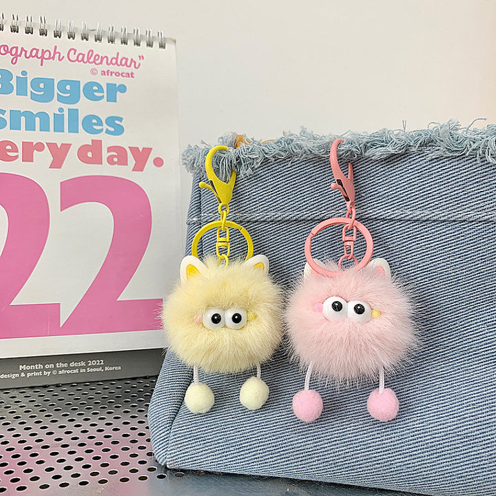 Cute Fluffy Character Keychain Kalsten