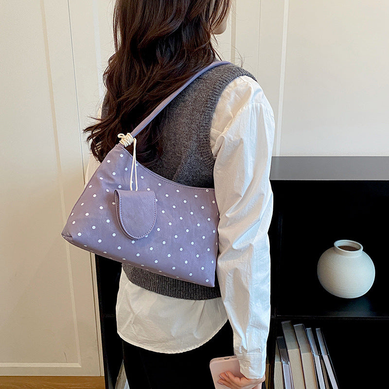 Chic Polka Dot Handbag