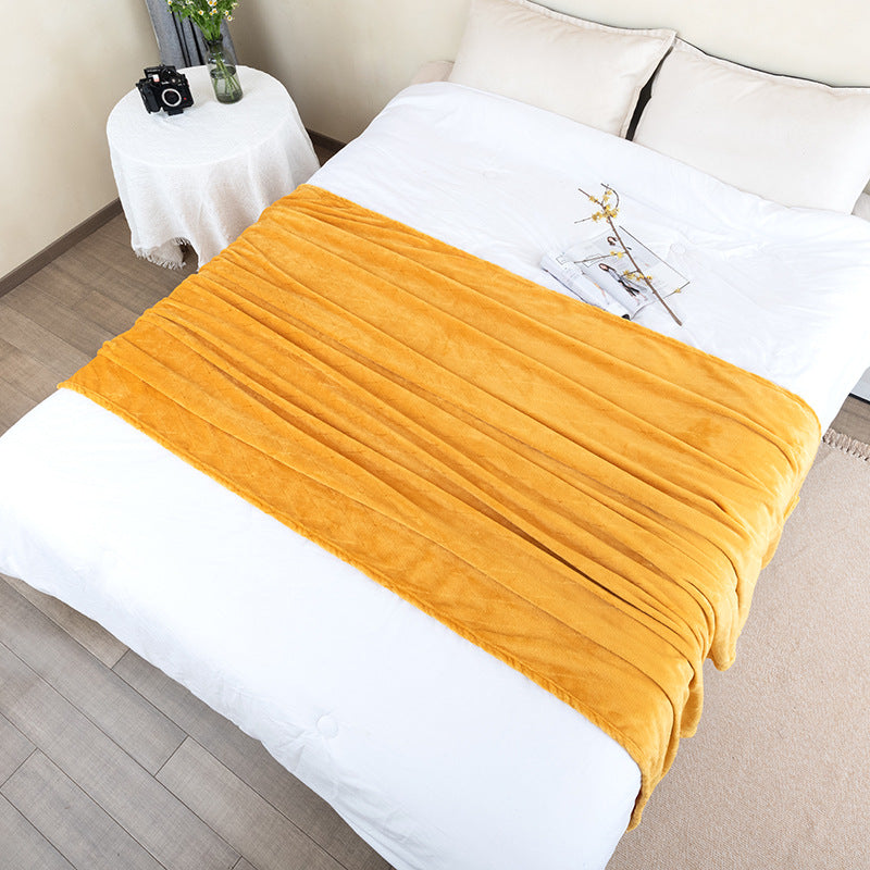 Ladies Cozy Microfiber Blanket with Diamond Shape Design Kalsten