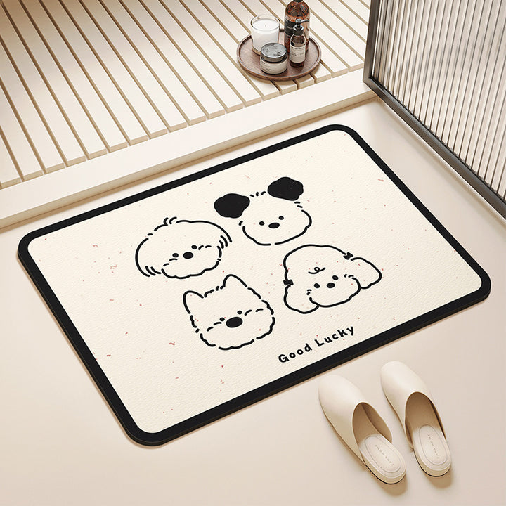 Pet-Themed Decorative Rug Kalsten