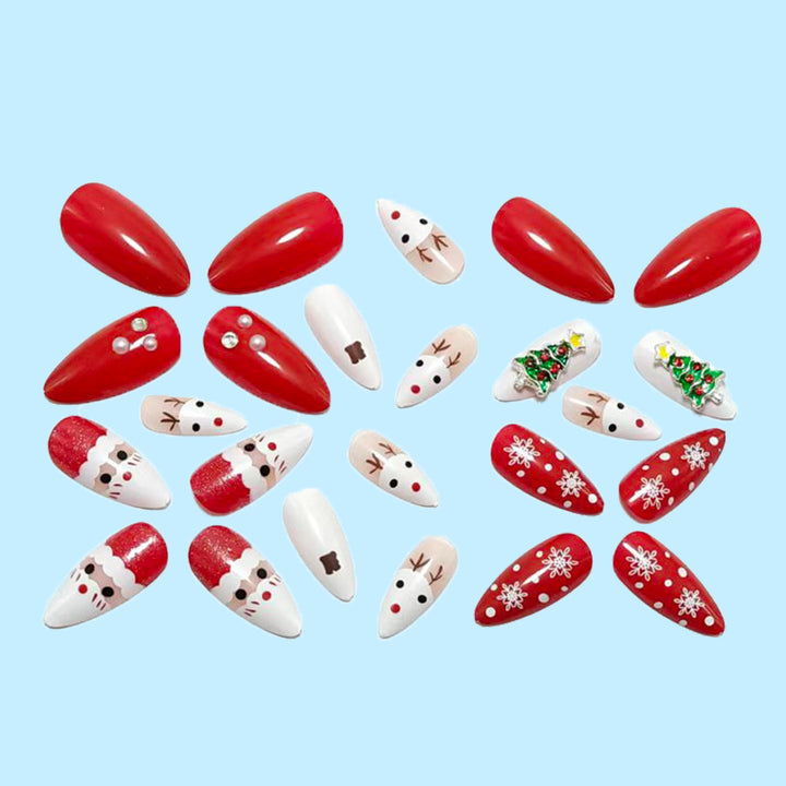 Creative Christmas Art Nail Set Kalsten