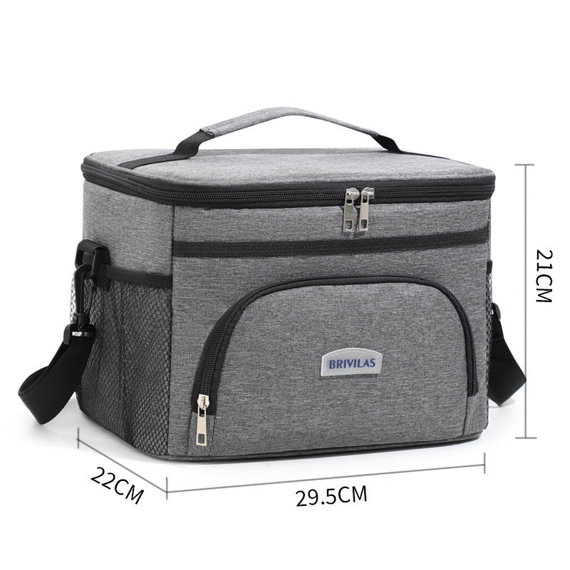 Multi-Compartment Insulated Lunch Cooler