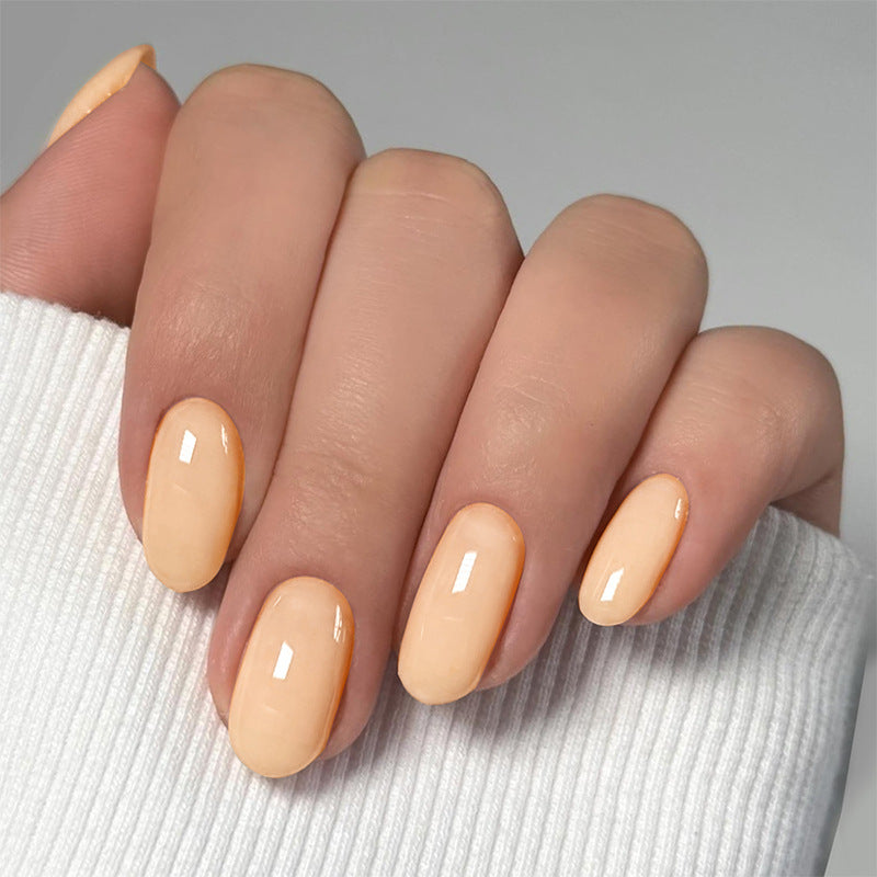 Premium Press-On Nail Set with Natural Finish Kalsten