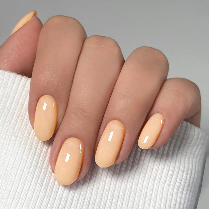 Premium Press-On Nail Set with Natural Finish Kalsten