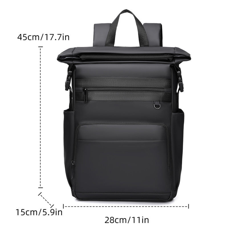 Roll-Top Waterproof Laptop Rucksack Kalsten