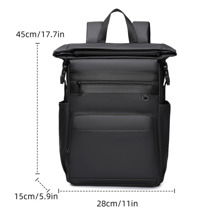 Roll-Top Waterproof Laptop Rucksack Kalsten