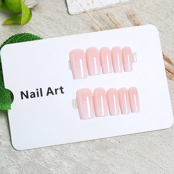 Elegant extension nails with ombre effect Kalsten