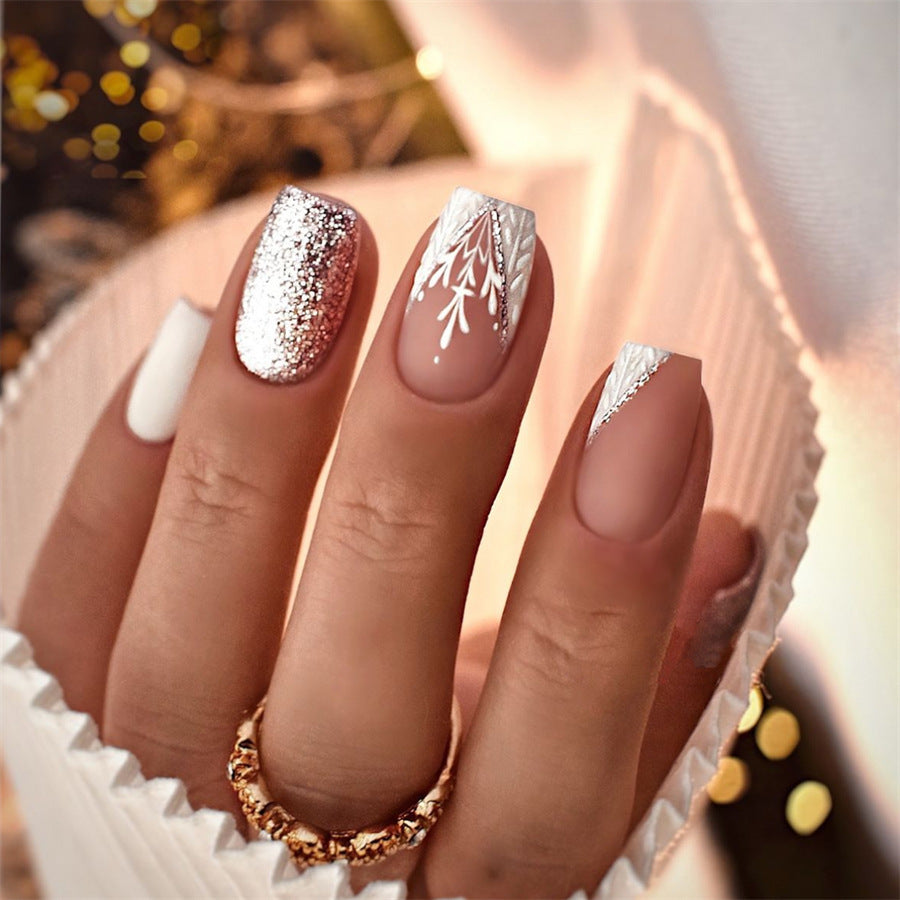 Elegant Heart-Designed Press-On Nail Tips Kalsten