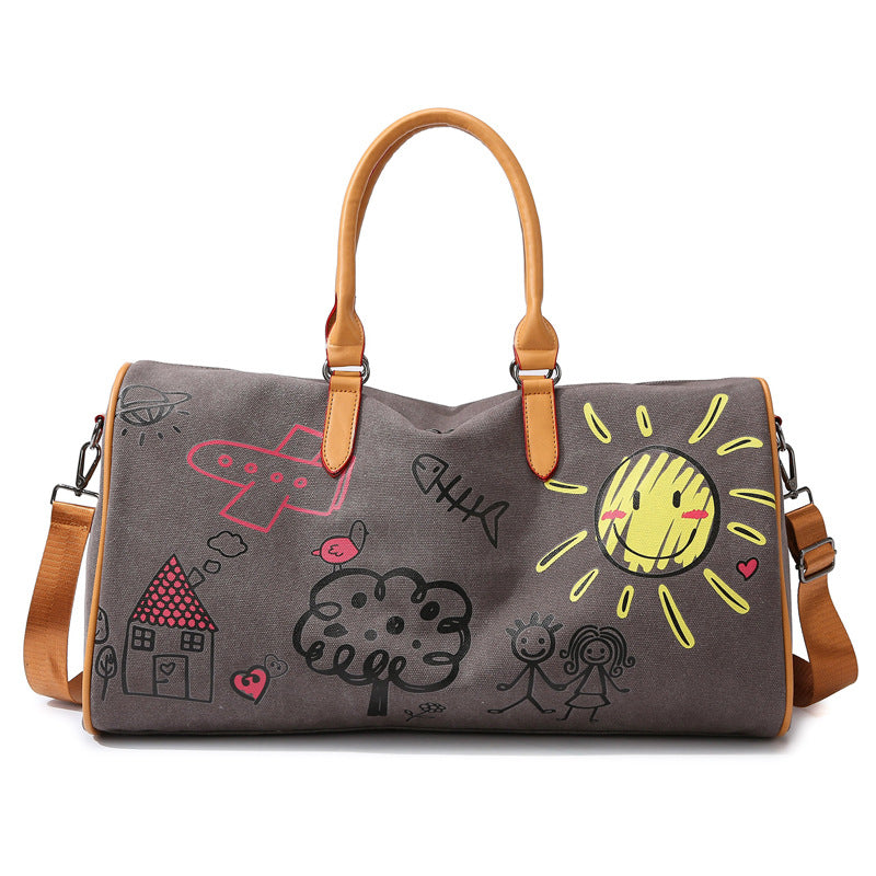 Artistic Canvas Travel Duffel Bag Kalsten