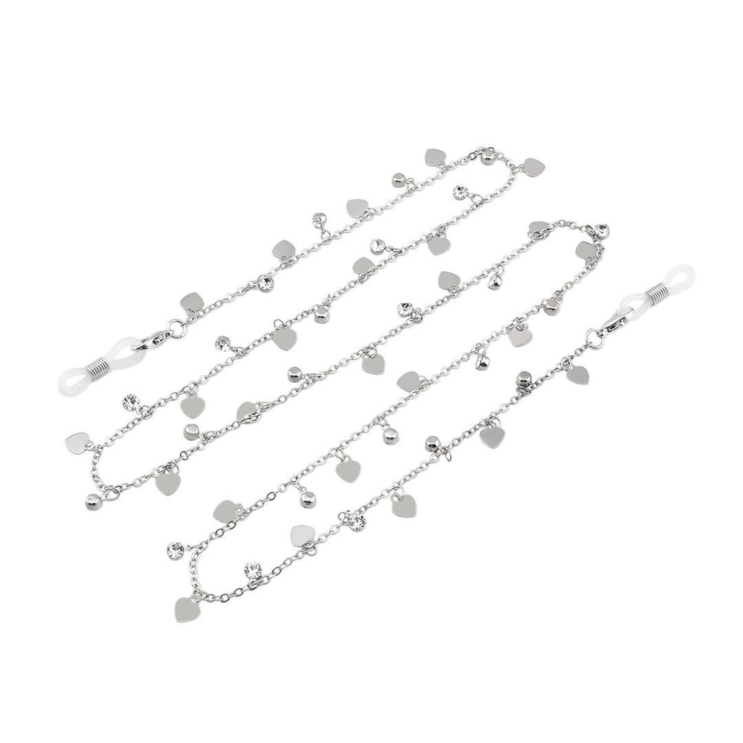 Decorative Heart-Shaped Eyewear Chain Kalsten