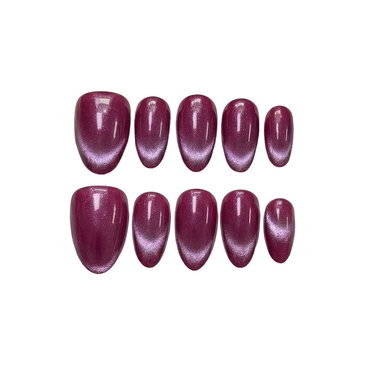 Premium Glossy Press-On Nail Set
