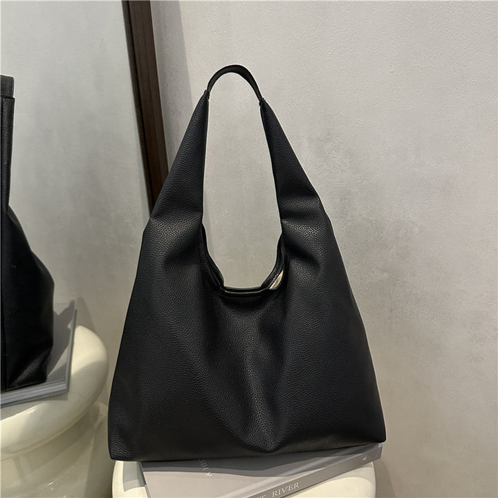 Modern Minimalist Leather Tote Bag