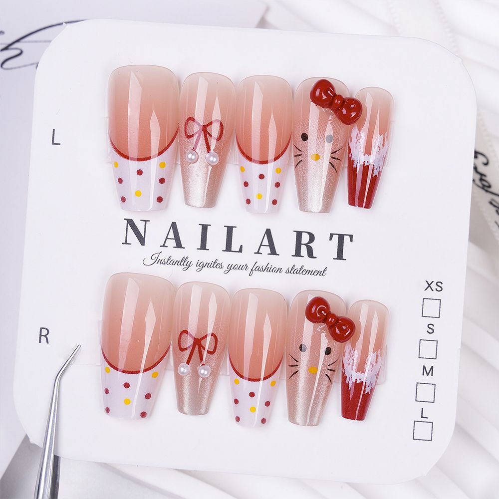 Creative Thematic Press-On Nail Set Kalsten