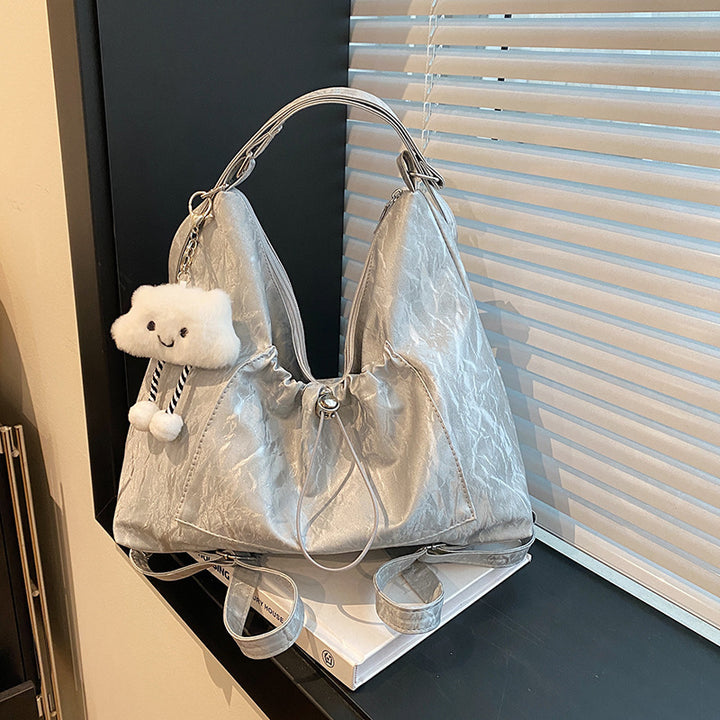 Crinkled Pouch Handbag Kalsten
