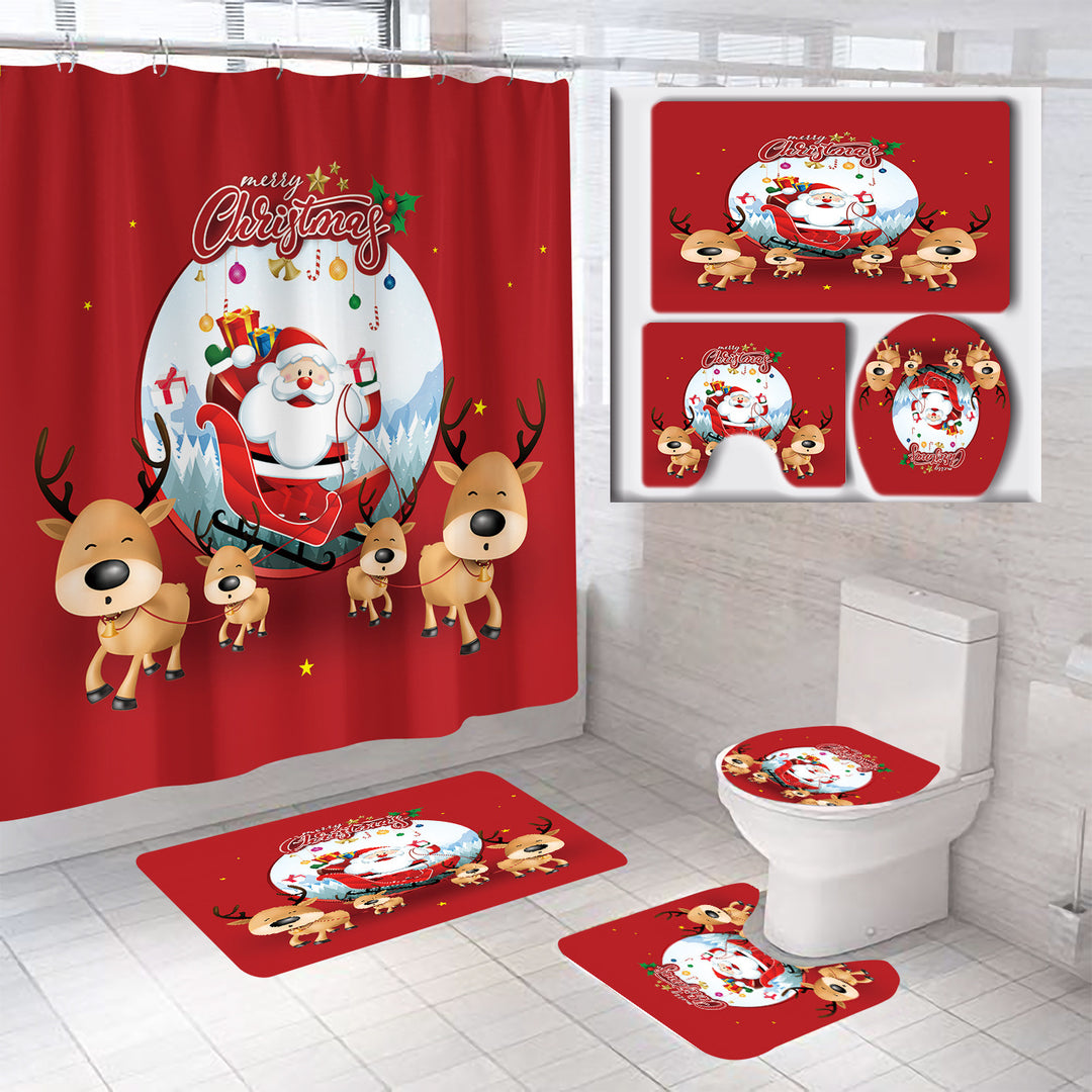 Festive Christmas Bathroom Set Kalsten