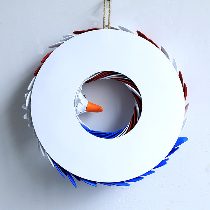 Decorative Tinsel Wreath Set Kalsten