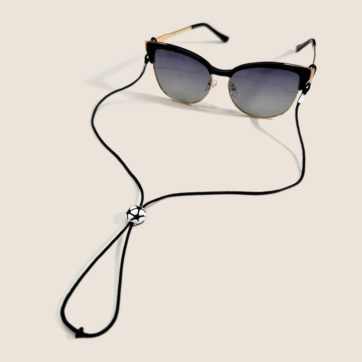 Adjustable Soccer-Themed Eyewear Strap Kalsten