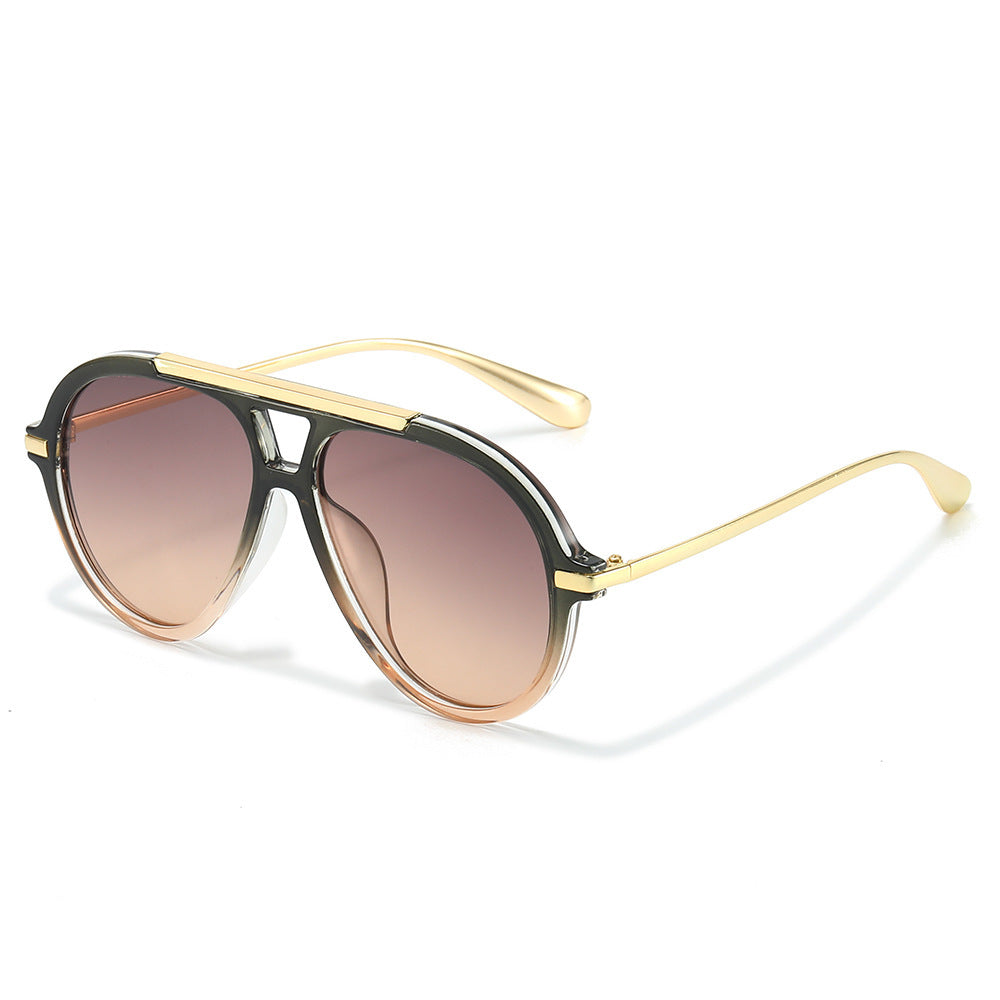 Fashion-Forward Futuristic Round Sunglasses Kalsten