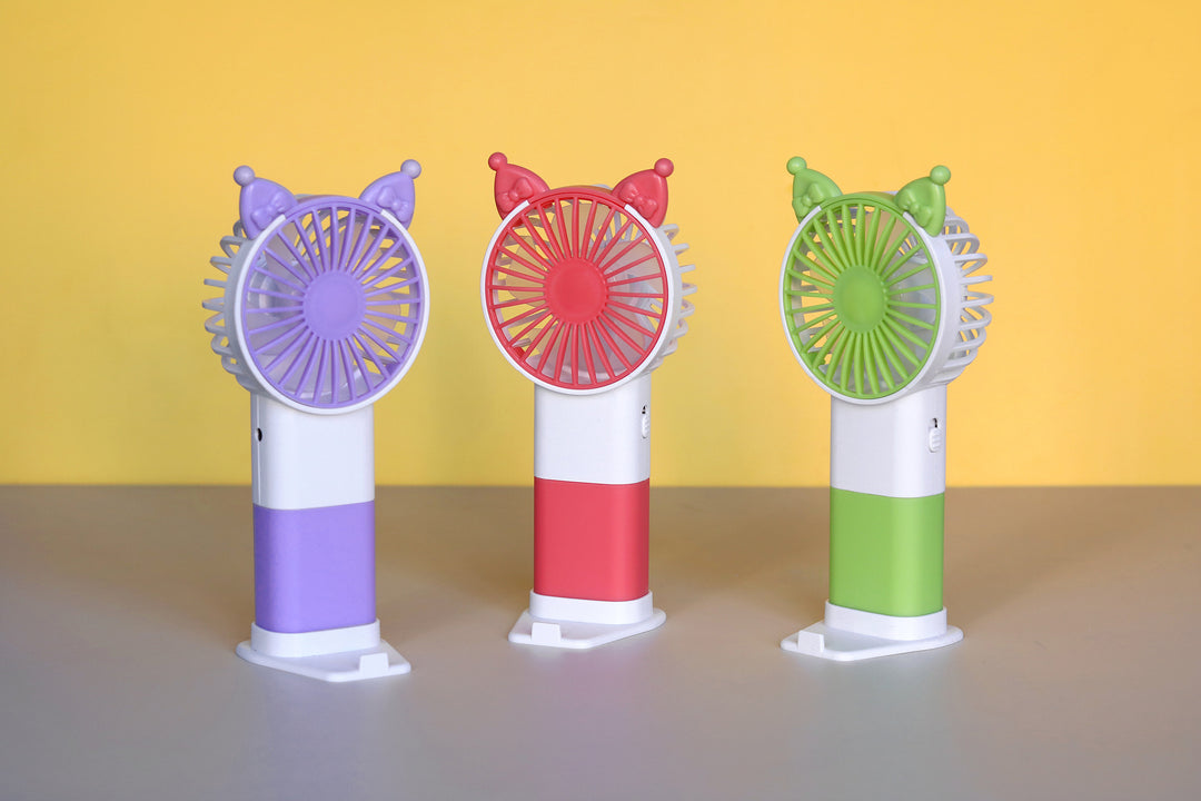 Unisex Portable Mini Hand Fan with Playful Design Kalsten