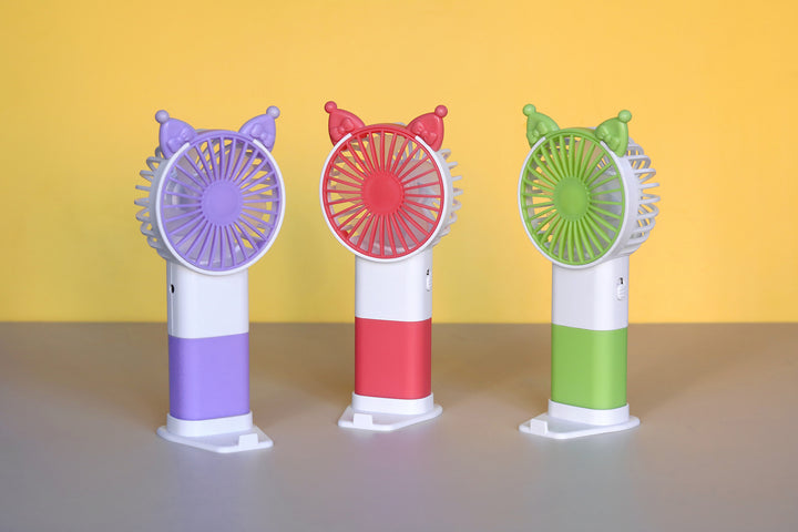 Unisex Portable Mini Hand Fan with Playful Design Kalsten