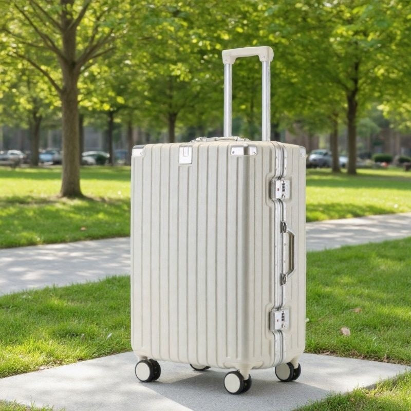 Hard Shell Trolley With Innovative Storage Space And Vibration Dampening Rolling System Kalsten