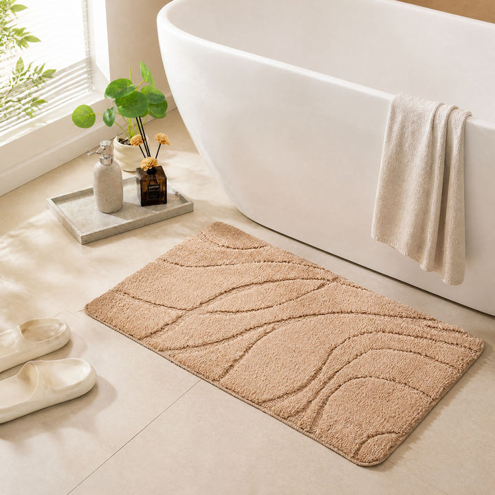 Luxurious Textured Bath Mat Kalsten