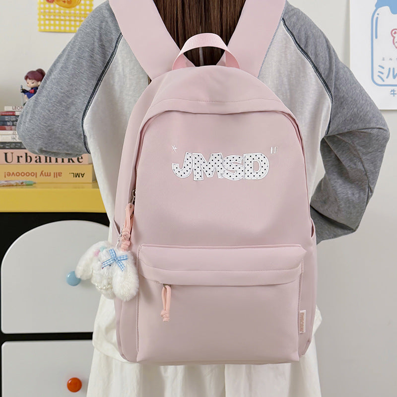 Trendy Casual Daypack with Cute Character Accent Kalsten