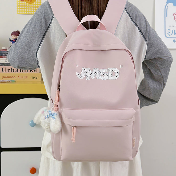 Trendy Casual Daypack with Cute Character Accent Kalsten