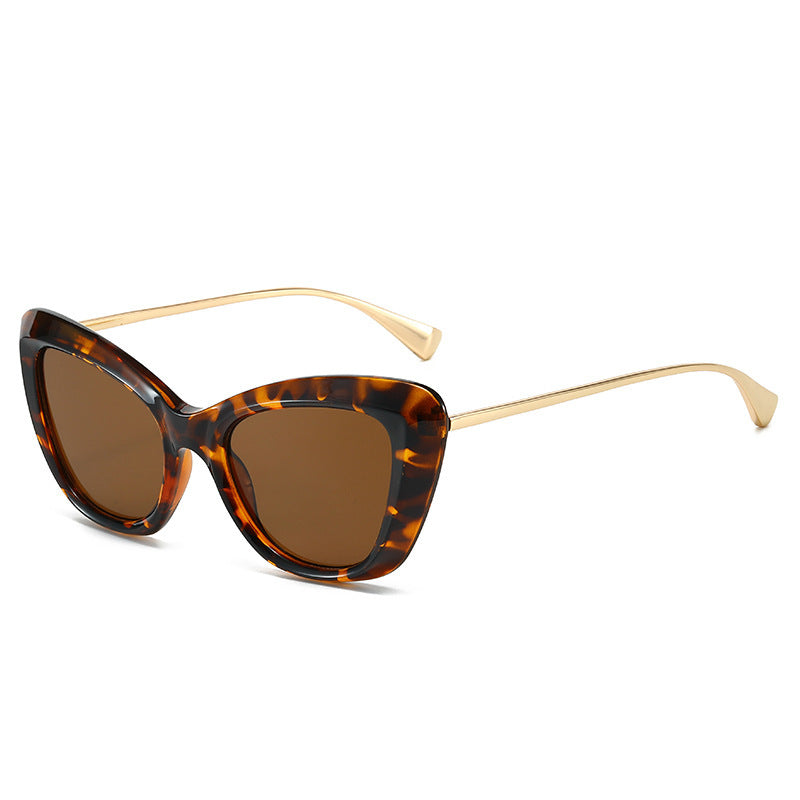 Ladies Cat-Eye Sunglasses with Elegant Metal Frame Kalsten