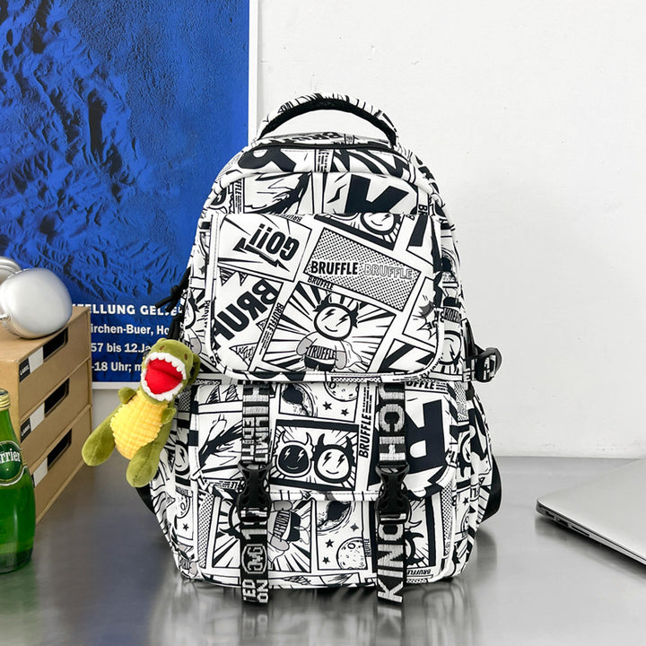 Urban Graphic Print Backpack Kalsten
