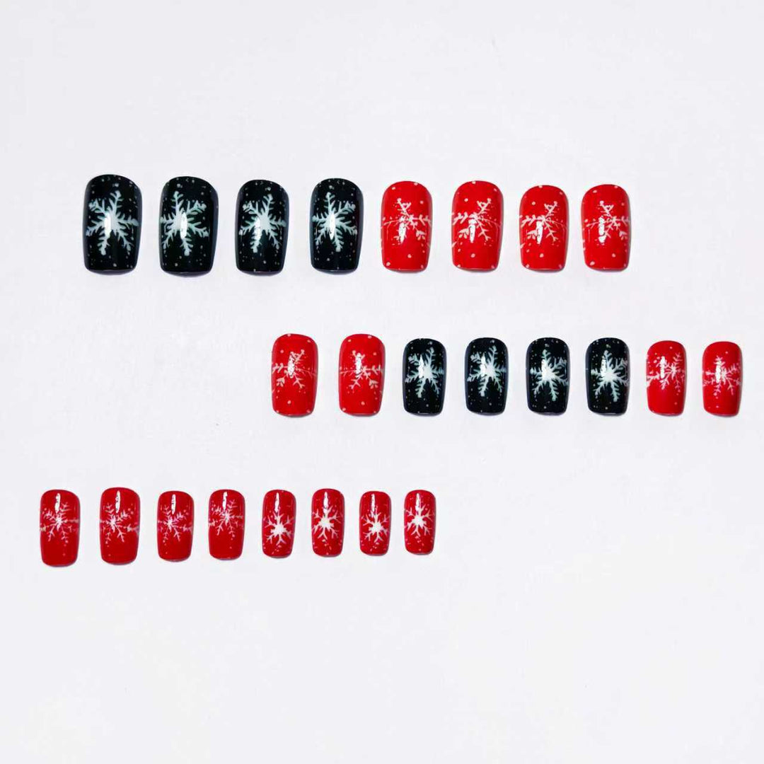 Themed Winter Holiday Nail Art Kalsten