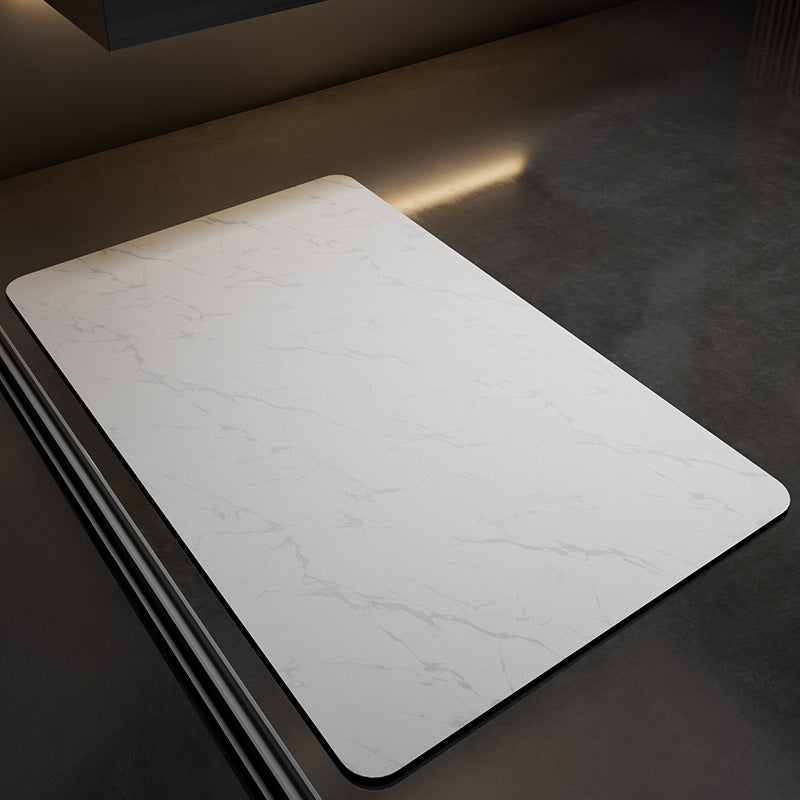 Marble-Patterned Anti-Fatigue Kitchen Mat Kalsten