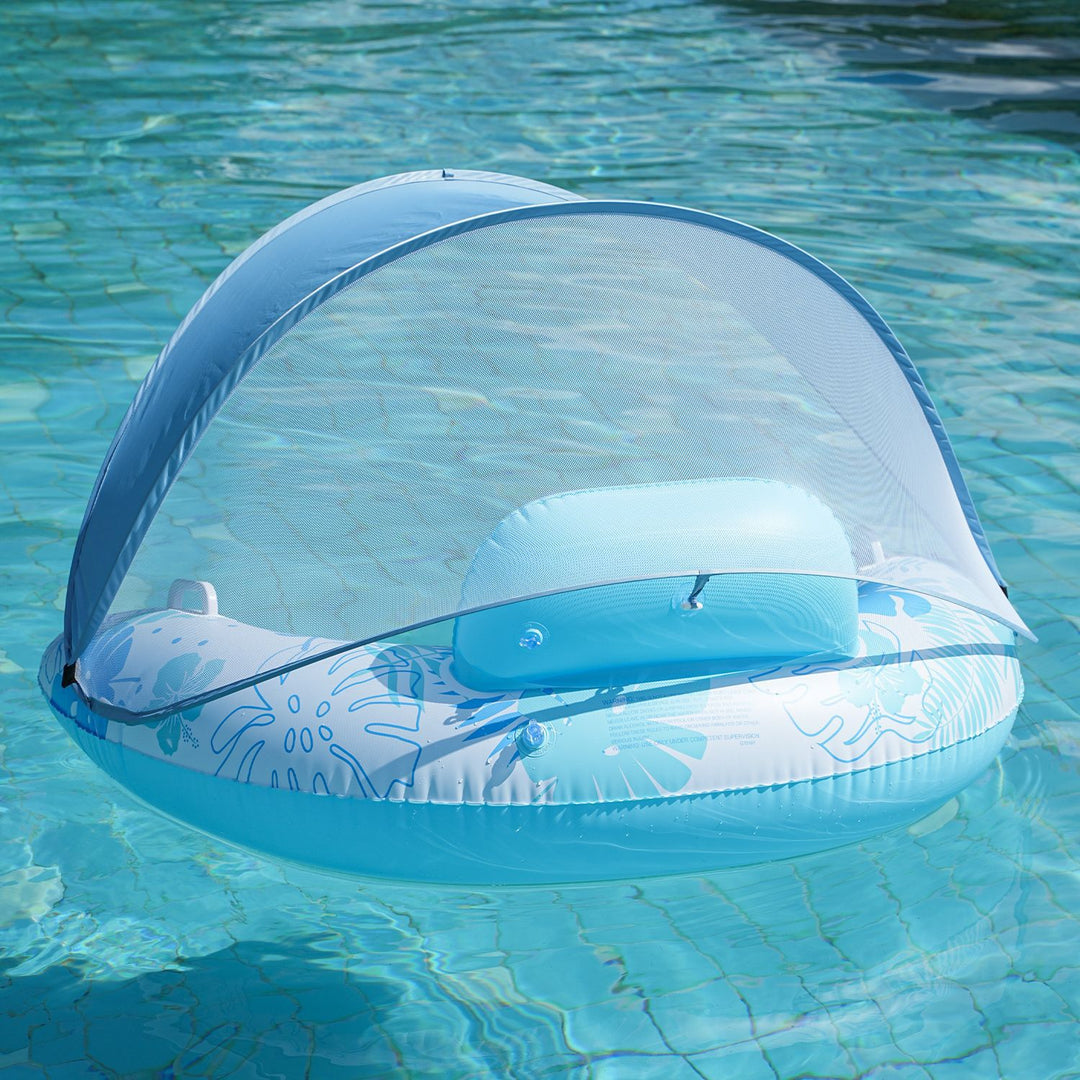 Ladies Inflatable Comfort Swimming Lounge with Viewing Window Kalsten