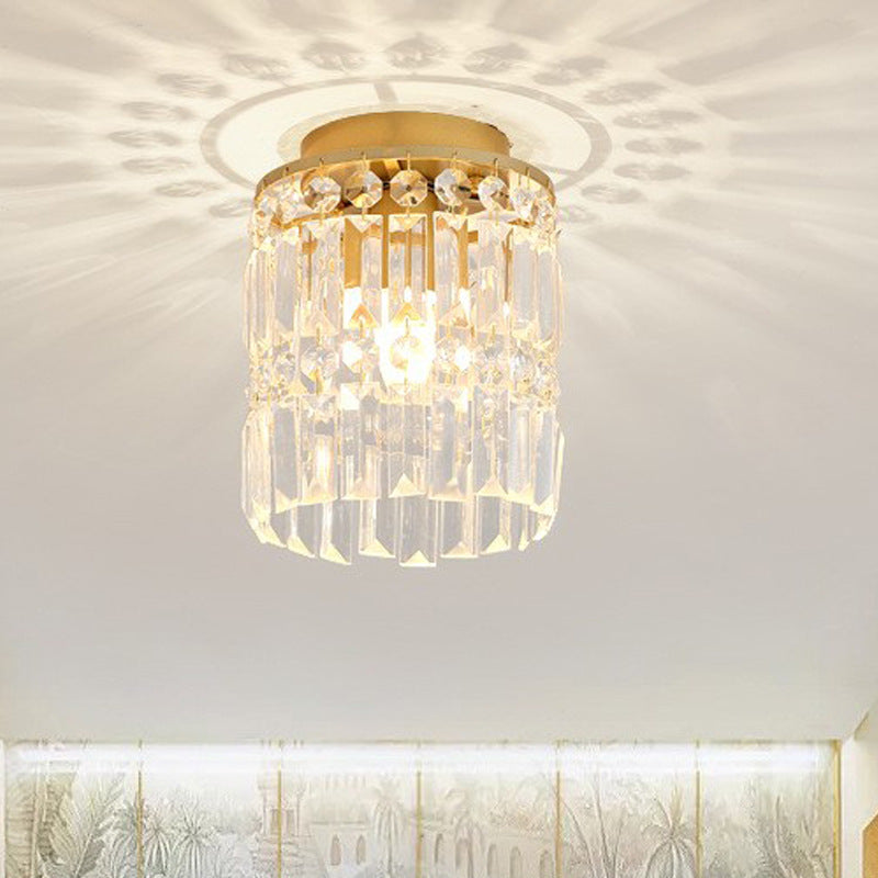 Crystal Flush Mount Ceiling Light