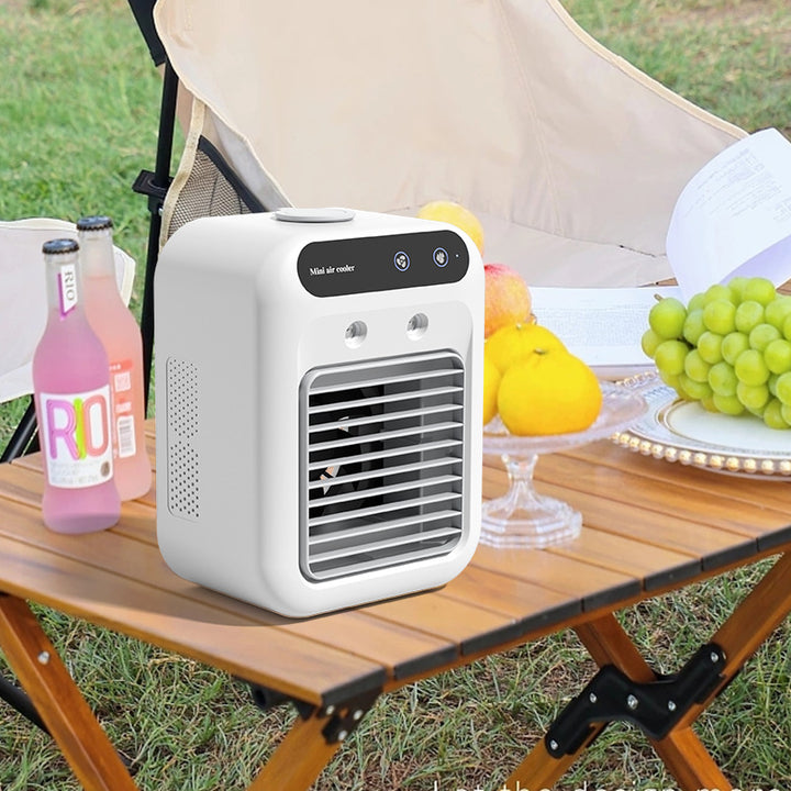 Unisex compact portable air cooler desktop device with USB connection and water container Kalsten