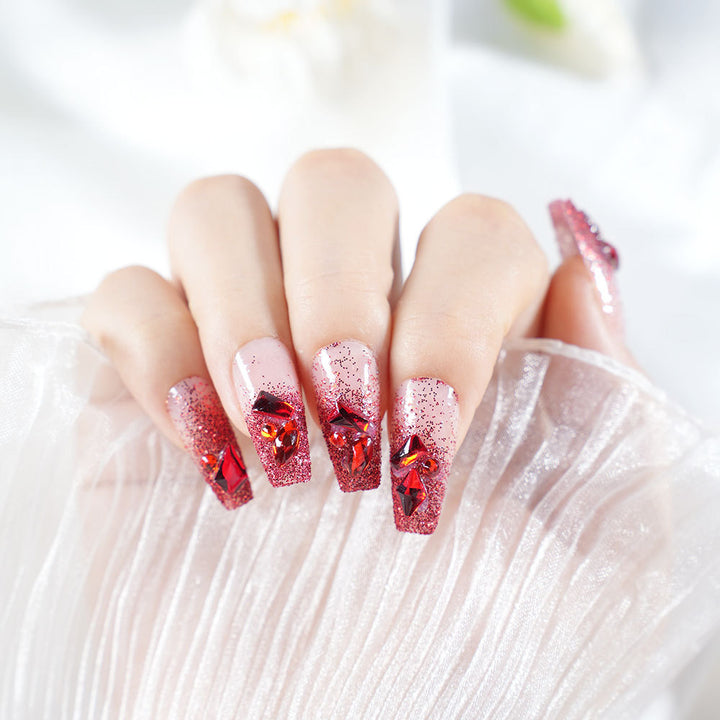 Glamorous Decorative Nail Extensions Kalsten