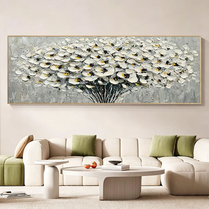 Abstract Floral Canvas Art for Home