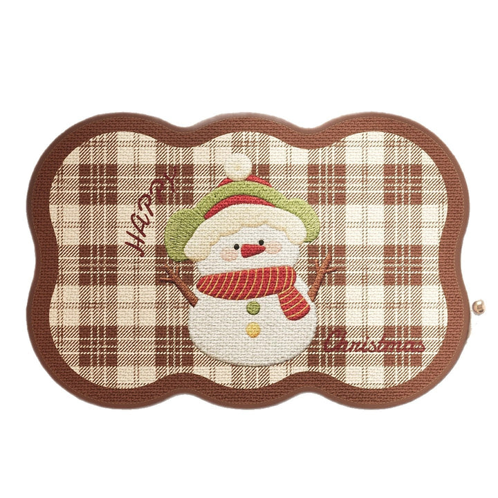 Festive Gingerbread Holiday Doormat Kalsten