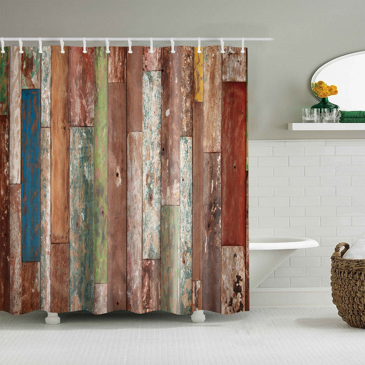 Floral Patterned Bathroom Shower Curtain Kalsten