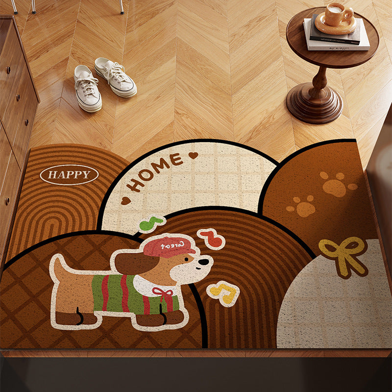 Playful Pet-Themed Doormat