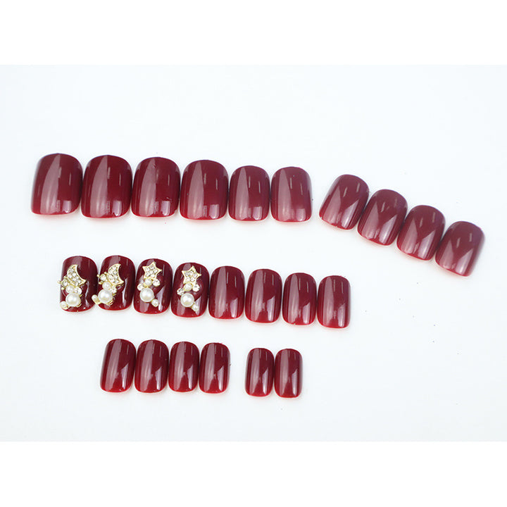 Glamorous Decorative Press-On Nail Art Set