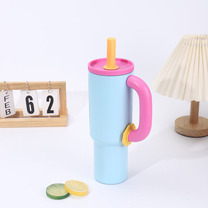 Women's stylish insulated mugs with integrated drinking spout Kalsten
