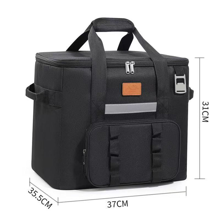 Women Insulated Picnic Cooler Bag with Side Pocket Kalsten