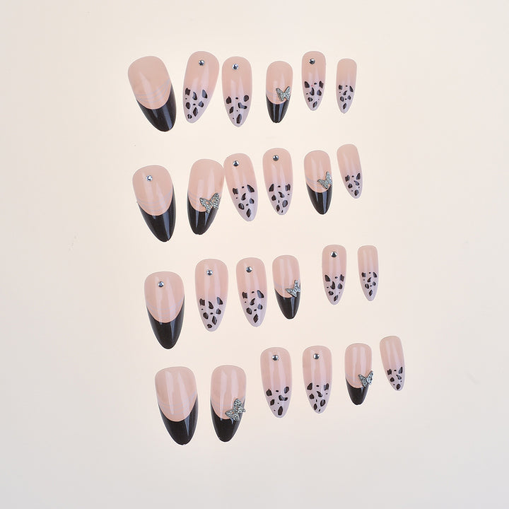 Artistic Press-On Nail Set with Elegant Designs Kalsten