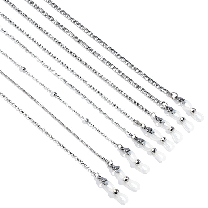Chic Crystal-Linked Eyewear Chain Kalsten