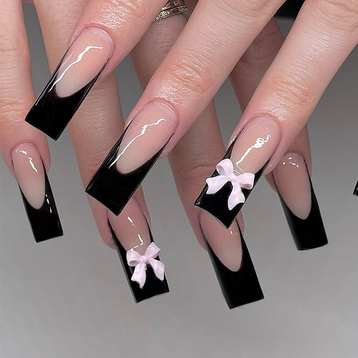 Stylish Gel Press-On Nail Set with Elegant Glossy Finish Kalsten