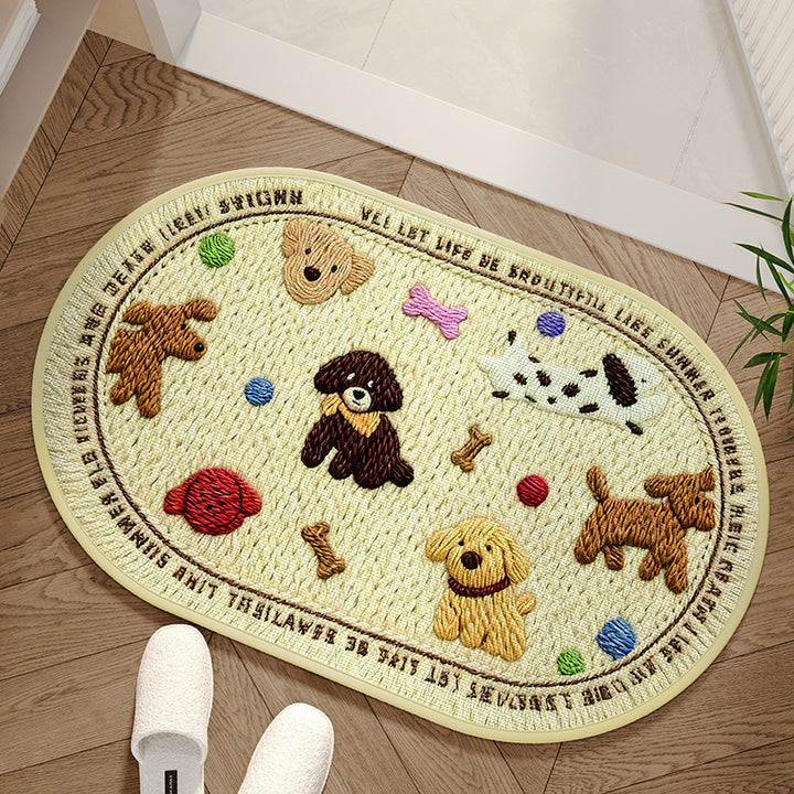 Decorative Cartoon Bathroom Mat