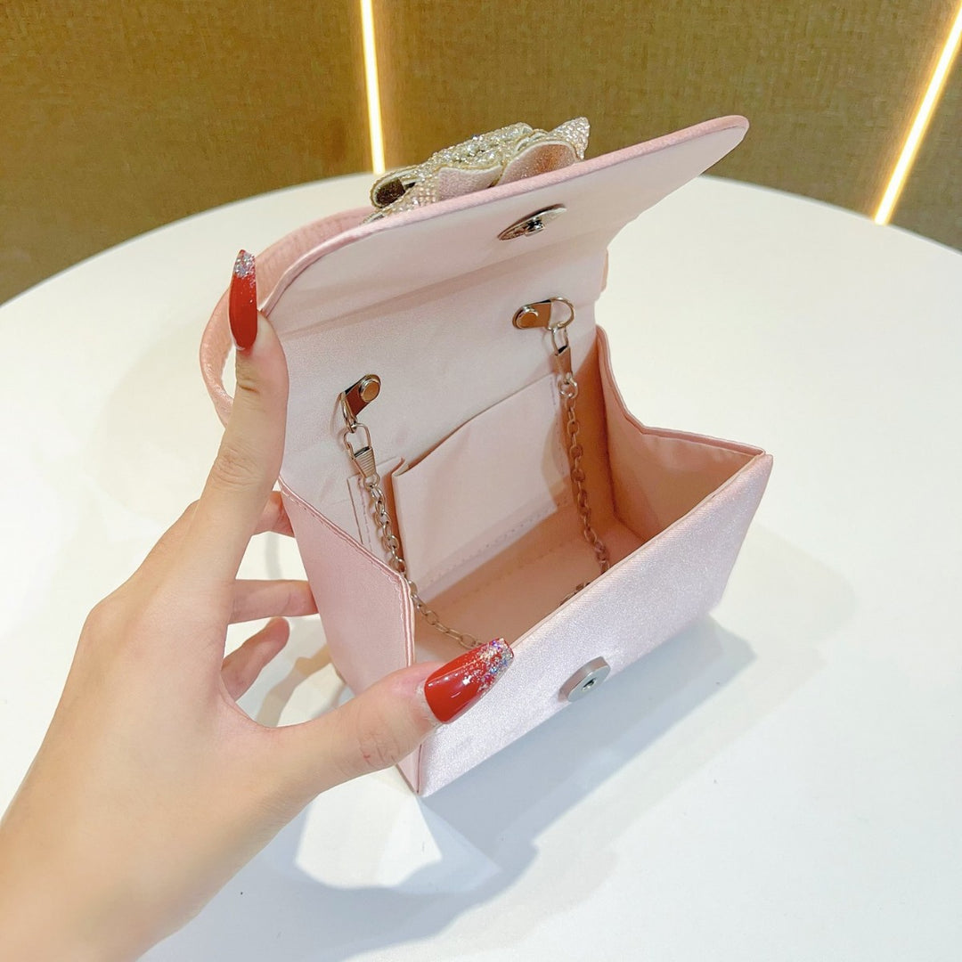 Elegant Satin Evening Bag