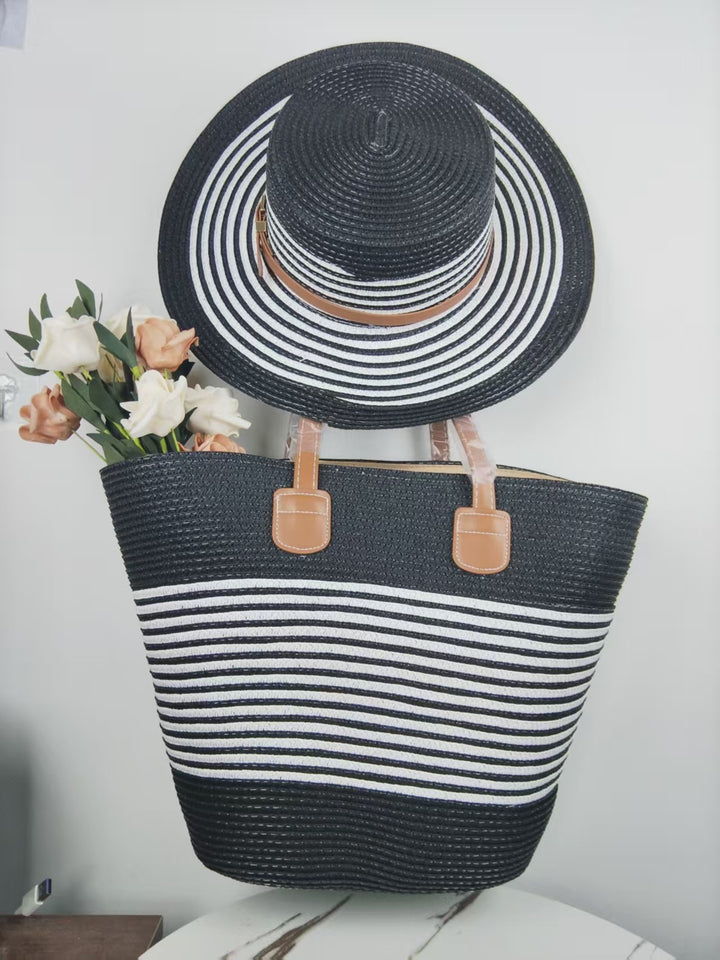 Beach bag and sun hat set Kalsten